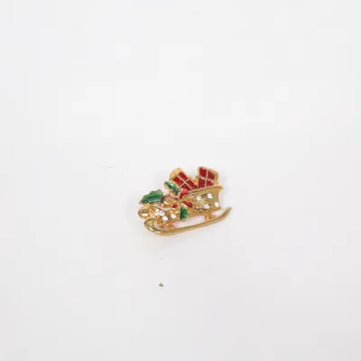 Broche (Or, Multicolore) Métal inconnu