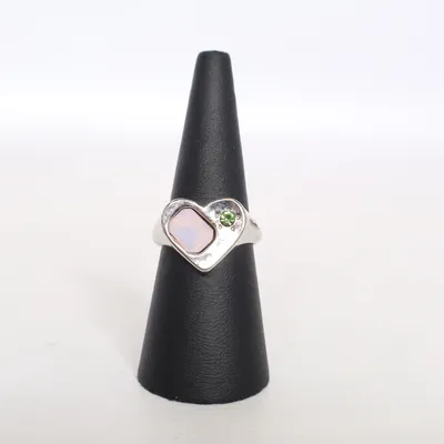 Ring (Silver, Multicolored) Unknown metal