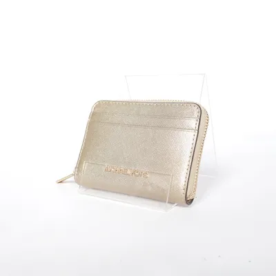 Plånbok (Guldfärgad) från Michael Kors Skinn