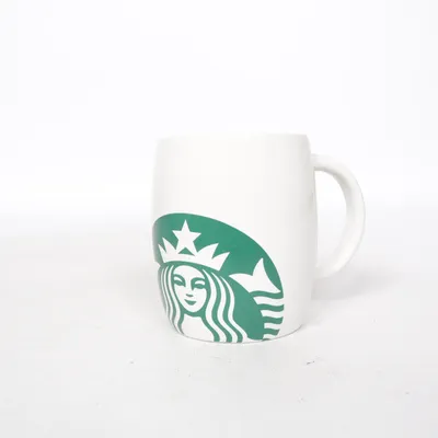 Mugg (Vit, Grön) från Starbucks