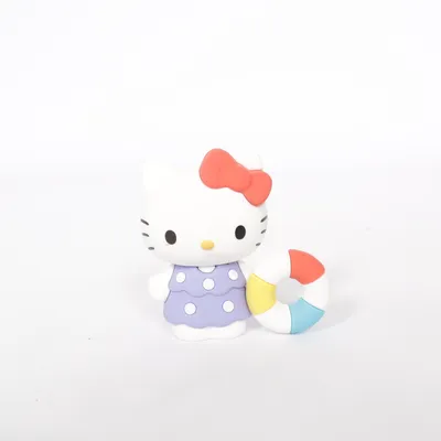 Toy figurine (White, Multicolored) from Hello Kitty