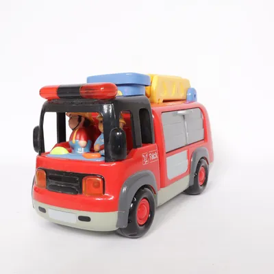 Leksaksbil (Röd, Gul, Blå) från Top-Toy