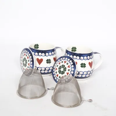 Tasse (Bleu, Blanc, Multicolore) de Duo