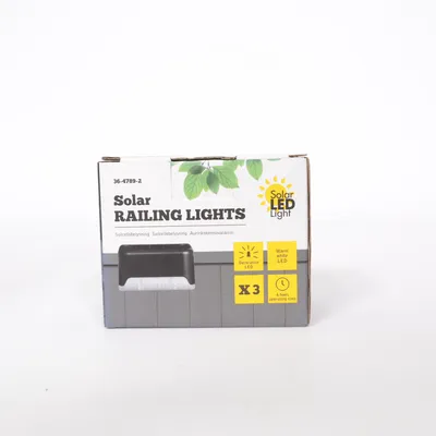Solcellelampe (Sort) fra Clas Ohlson