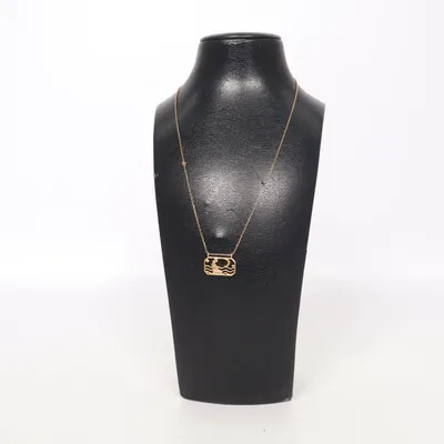 Halsband (Guldfärgad) Okänd metall