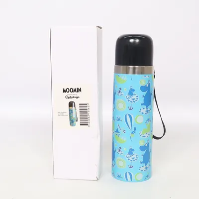 Thermosfles (Blauw, Meerkleurig, Zwart) van Moomin