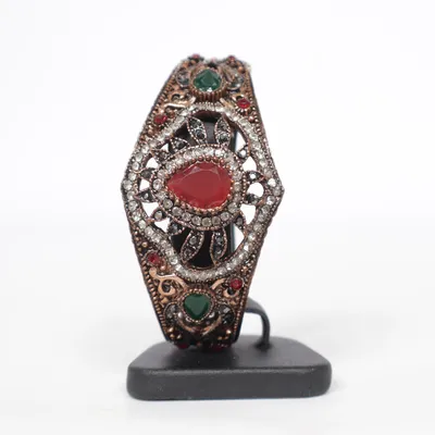 Bracelet (Marron, Multicolore) Métal inconnu