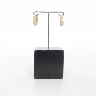 Earrings (Gold, Transparent) from Orelia Gold plated, Brass
