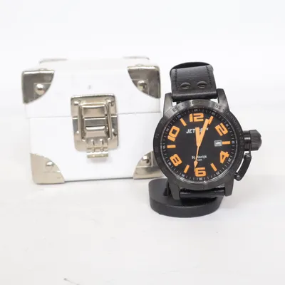Armbandsur (Svart, Orange) från Jet Set