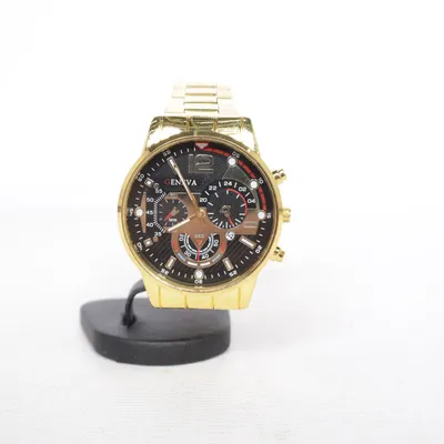 Armbandsur (Guldfärgad, Svart) från Geneva