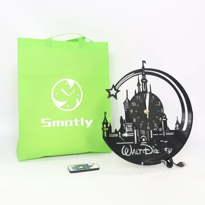 Wandklok (Zwart) van Smotly