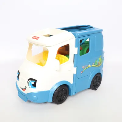 Leksaksbil (Vit, Flerfärgad) från Fisher Price