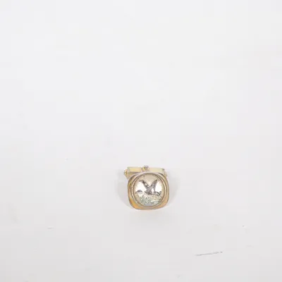 Cufflinks (Gold, Silver) Unknown metal