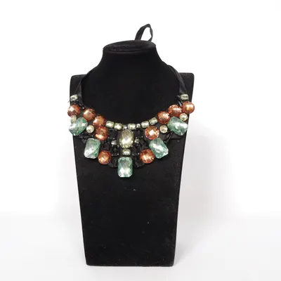 Ketting (Zwart, Meerkleurig) van Brigitte von Boch Onbekend materiaal