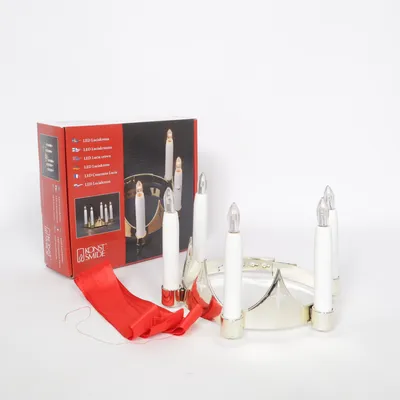 Elektrisk adventsljusstake (Lucia Crown) från Konst Smide