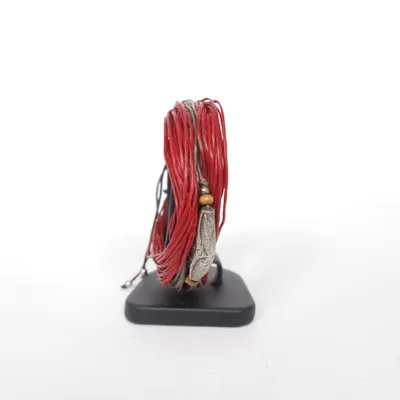 Bracelet (Red) Unknown metal