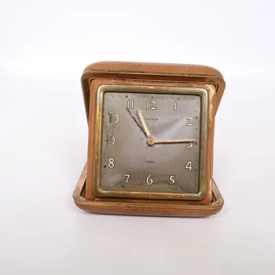 Table clock (Brown, Gray) from Semca