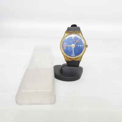 Polshorloge (Zwart, Blauw, Geel) van Swatch Swiss