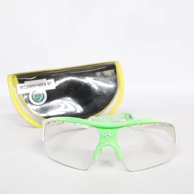 Sports glasses (White, Green) from Unihoc