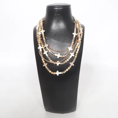 Halsband (Grön, Beige) från Gemini Okänd metall