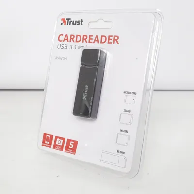 Geheugenkaartlezer (Zwart) van Trust