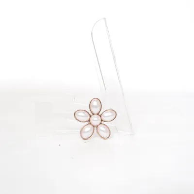 Skotillbehör (Guldfärgad, Vit) från Jibbitz by Crocs