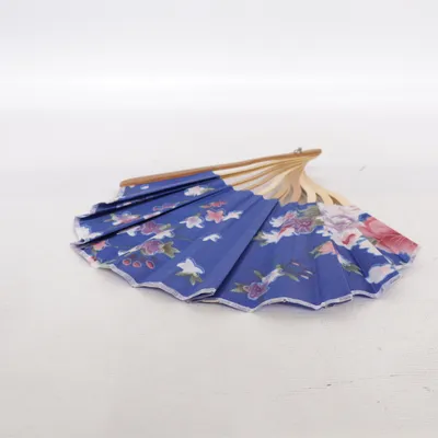 Fächer (Blau, Mehrfarbig)