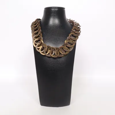 Necklace (Brown) Unknown metal