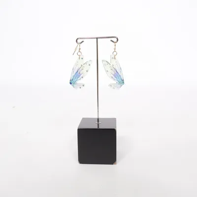 Earrings (Blue, Green, Multicolored) Unknown metal