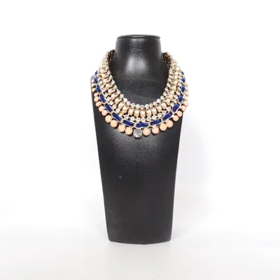 Necklace (Blue, Multicolored) from Bijou Brigitte Unknown metal