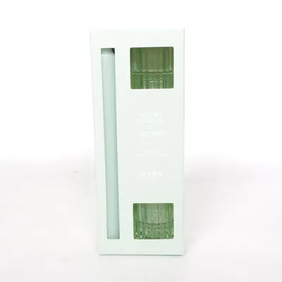 Bougeoir  (Vert) de Mano Atelier