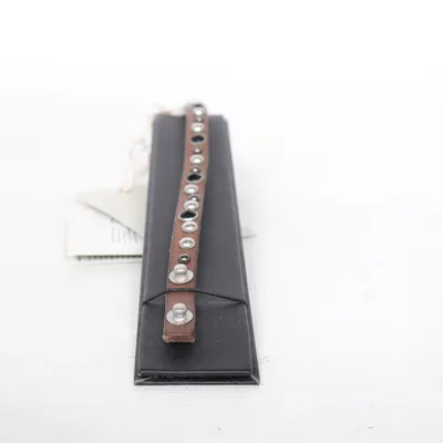 Armband (Brun) från Liebeskind Berlin Skinn, Okänd metall, Plast