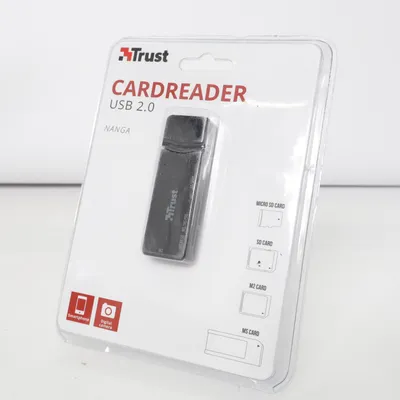 Geheugenkaartlezer (Zwart) van Trust