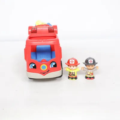 Leksaksbil (Röd, Blå, Gul) från Fisher Price