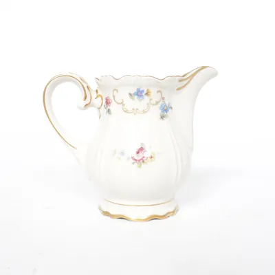Cream jug (White, Multicolored) from VEB