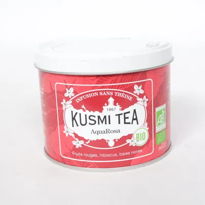Bocal en verre (Aquarosa) de Kusmi Tea