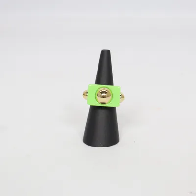 Ring (Groen, Goud) Plastic