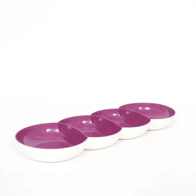Plat creux (Violet, Blanc) de Tupperware