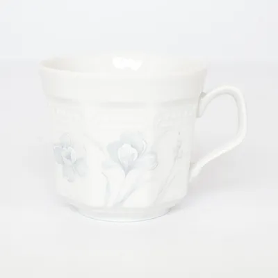 Kopp (Vit, Blå) från Mitterteich Bavaria