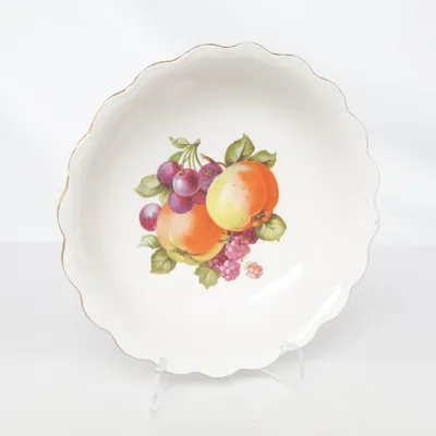 Skål (Vit, Flerfärgad)