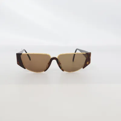 Lunettes de soleil (Noir, Marron, Or) de Gianfranco Ferré
