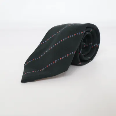 Cravate (Noir, Multicolore) de Stanley Soie