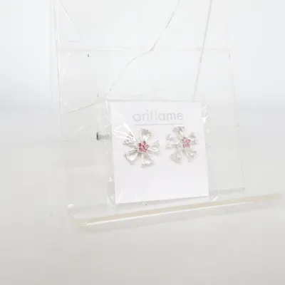 Boucles d'oreilles (Argent, Rose) de Oriflame Métal inconnu