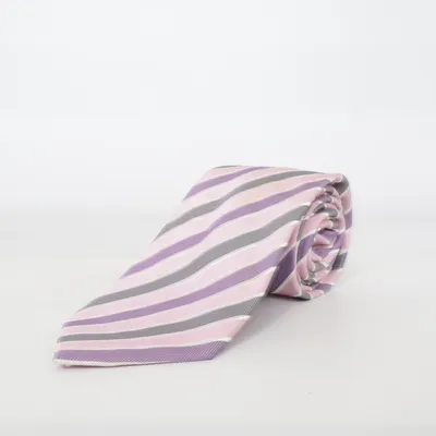 Tie (Pink, Purple, Gray, Beige, White, Multicolored) from McEarl Silk