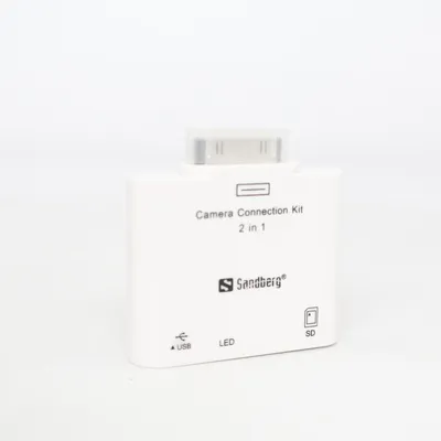Memory card reader (Camera Connection Kit 2 In 1) from Sandberg