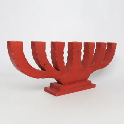 Ménorah (Rouge)