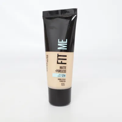Fond de teint (Fit Me Matte + Poreless) de Maybelline
