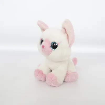 Soft toy (White, Pink) from Aurora Polyester