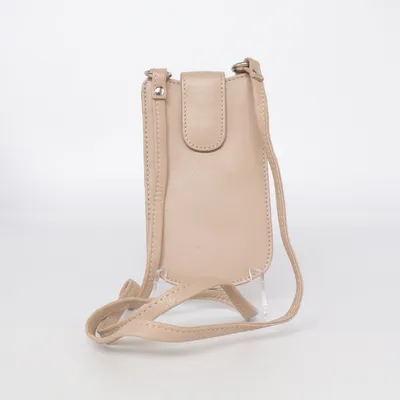 Sac pour téléphone (Beige) de Don Donna