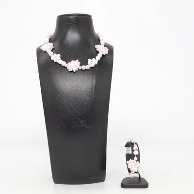 Parure de bijoux (Multicolore) Métal inconnu
